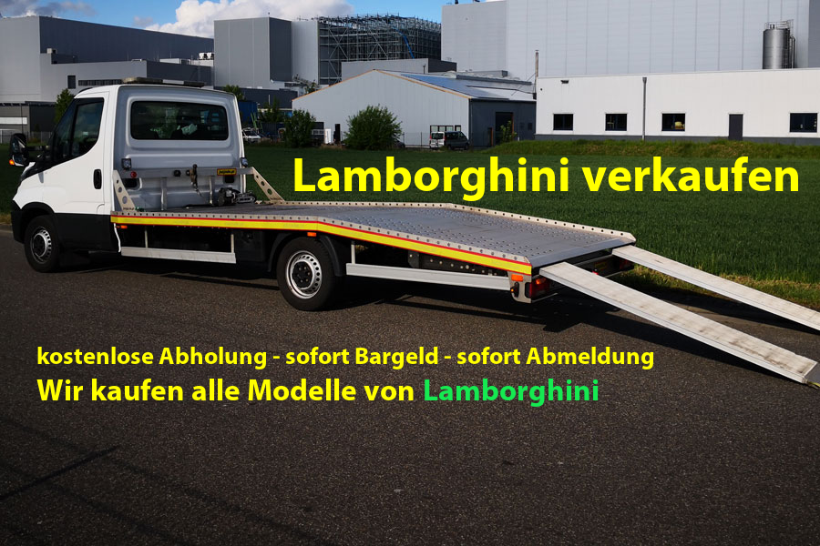 Lamborghini verkaufen Lamborghini verkaufen